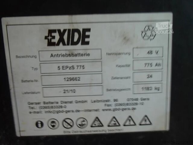 Elektrický čtyřkolový vysokozdvižný vozík LINDE E 20 P