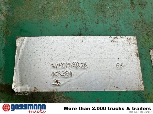Afzetcontainer Wagner WPCM 600.26, 26m³