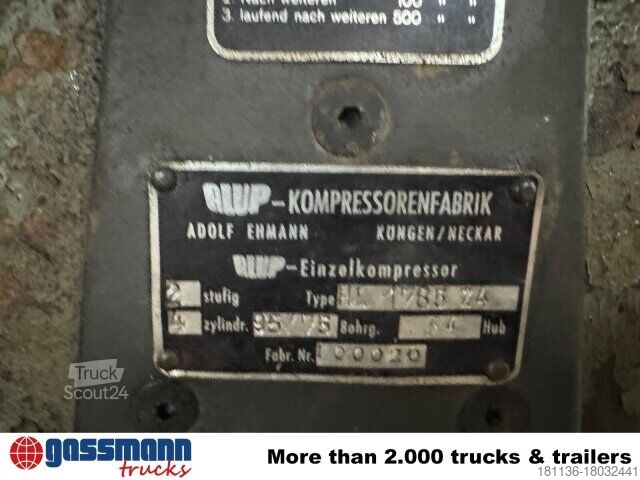 Outros ALUP -Kompressor, 2x 4-Zylinder, 1500l