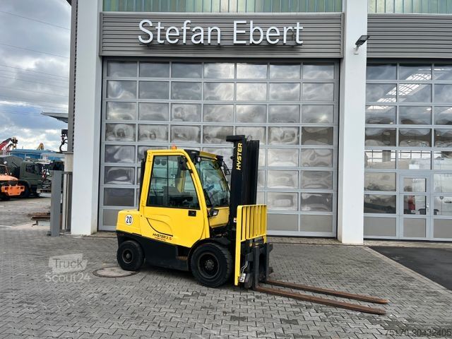 Front loader forklift HYSTER H3.5 FT / Drehgerät / Hubhöhe: 3.61m / nur 970h!