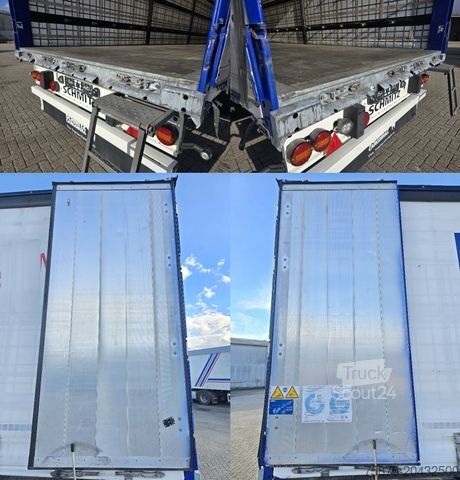 Semirimorchio con telone SCHMITZ CARGOBULL SCS 24/L - 13.62 EB PowerCurtain Liftachse