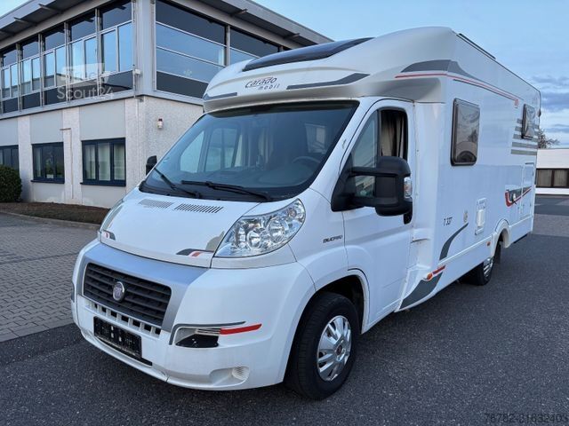 Half-integraal camper CARADO T 337 - Einzelbetten - Garage -