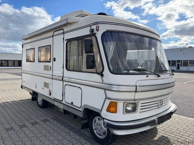 Integrated camper HYMER/ERIBA S 560 Mercedes 602D SERVO AHK SAT SOLAR H-Kennz.