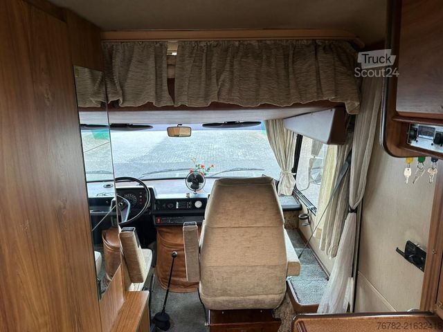 Integrated camper HYMER/ERIBA S 560 Mercedes 602D SERVO AHK SAT SOLAR H-Kennz.