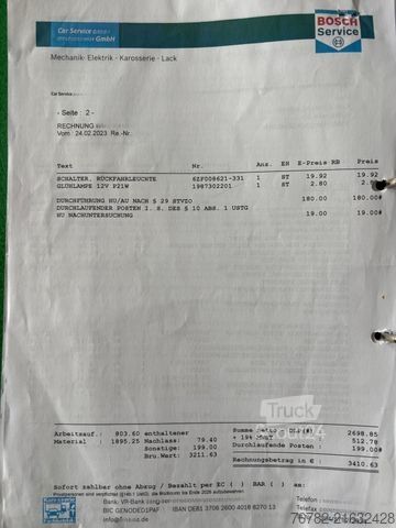 Integrated camper HYMER/ERIBA B774 Solar*Markise*Einzelbetten*3 Achsen*1.HAND