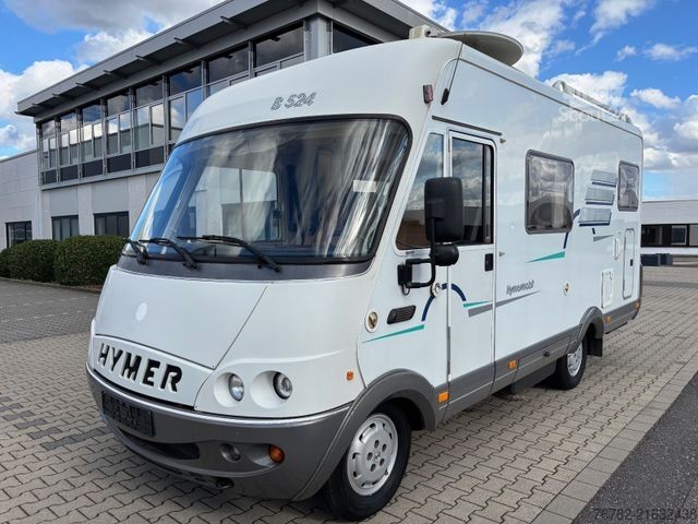 Integrated camper HYMER/ERIBA B524 Solar*Markise*SAT-TV*Fahrradträger*AHK