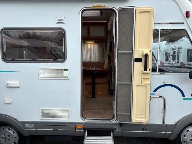 Integrated camper HYMER/ERIBA B524 Solar*Markise*SAT-TV*Fahrradträger*AHK