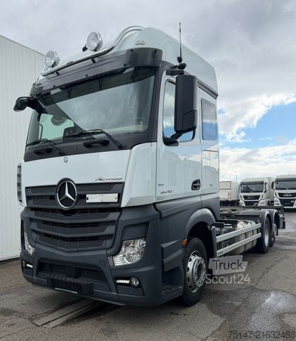 Swap body truck MERCEDES-BENZ 2540 L Actros 6x2 Fahrschule 5-Sitzer Liftachse
