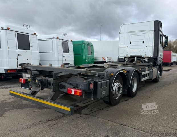 Swap body truck MERCEDES-BENZ 2540 L Actros 6x2 Fahrschule 5-Sitzer Liftachse