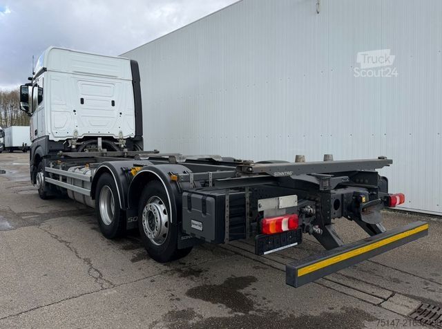 Swap body truck MERCEDES-BENZ 2540 L Actros 6x2 Fahrschule 5-Sitzer Liftachse