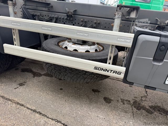 Swap body truck MERCEDES-BENZ 2540 L Actros 6x2 Fahrschule 5-Sitzer Liftachse