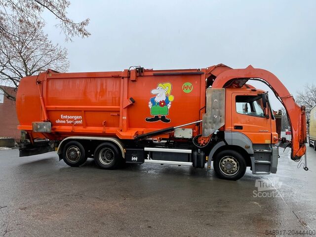 Abfallsammelfahrzeug Mercedes-Benz 2540 Axor Müllwagen 6x2 Schalter Klima