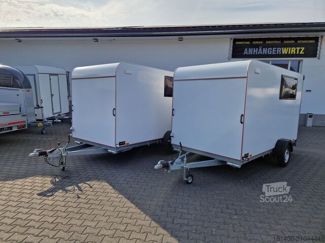 Autres ANHÄNGERWIRTZ Heckrampe Fenster Seitentür 360x180cm