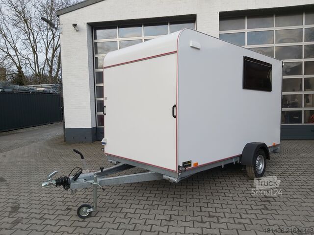 Autres ANHÄNGERWIRTZ Heckrampe Fenster Seitentür 360x180cm