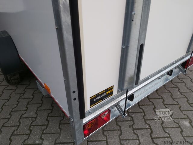 Autres ANHÄNGERWIRTZ Heckrampe Fenster Seitentür 360x180cm