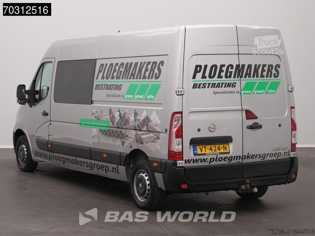 Bestelauto Opel Movano 140PK Dubbel Cabine L3H2 Trekhaak Airco ...