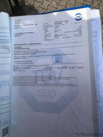 Вакуумний автоцистерна MERCEDES-BENZ 3344 Actros Saug-Druck Wagen Müller VMF 110EGH