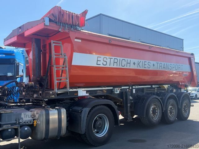 Kippers oplegger LANGENDORF SKS-HS 24/29 Stahl, Elektr. Verdeck, Liftachse