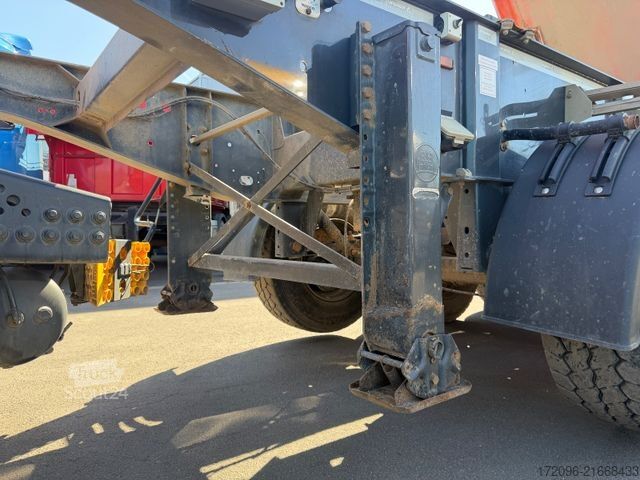 Kippers oplegger LANGENDORF SKS-HS 24/29 Stahl, Elektr. Verdeck, Liftachse