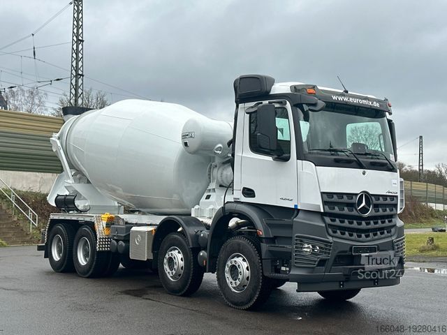 Camion malaxeur à béton MERCEDES-BENZ AROCS 5 4242 8x4 Euro5 EuromixMTP EM 12m R