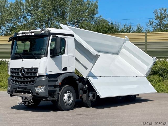 Altro MERCEDES-BENZ 4145 8X4 Euromix EMT 3-Seiten-Kipper
