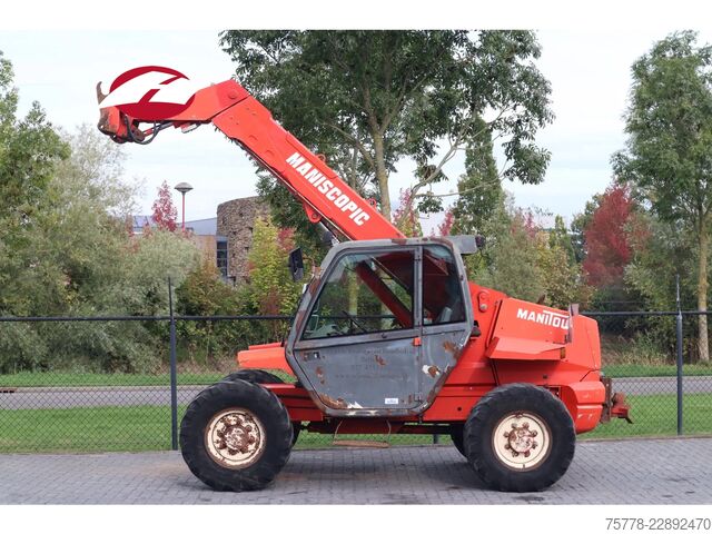 телескопічний навантажувач Manitou MT728 | 7 METER | 2.8 TON | DUTCH REGISTRATION