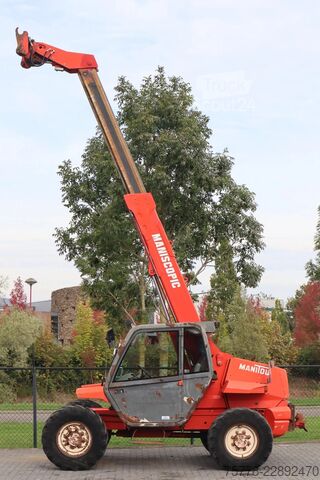 телескопічний навантажувач Manitou MT728 | 7 METER | 2.8 TON | DUTCH REGISTRATION