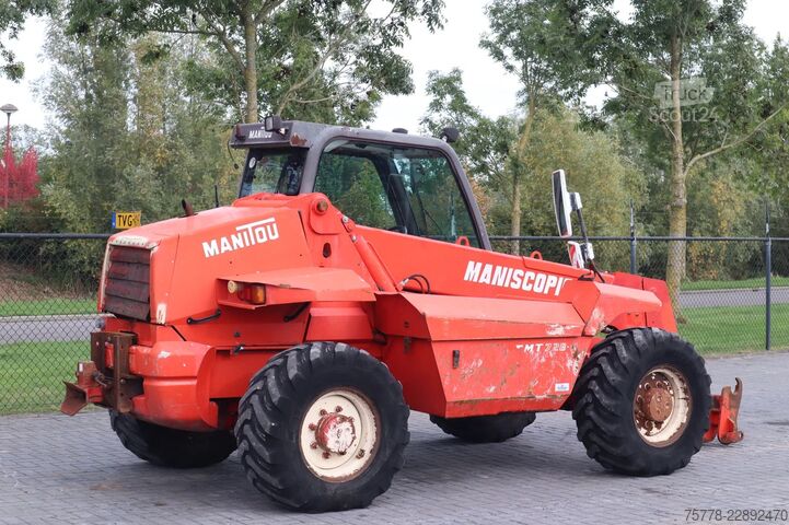 телескопічний навантажувач Manitou MT728 | 7 METER | 2.8 TON | DUTCH REGISTRATION