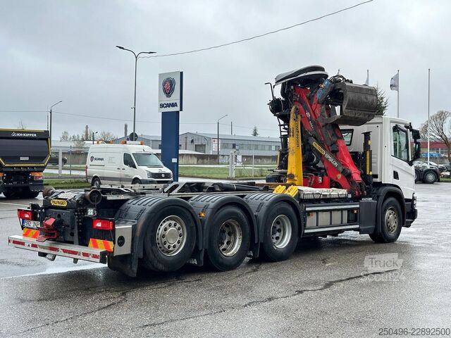 Система крюкових кронштейнів Scania P500 PALFINGER Q170Z84TI