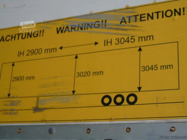 Mala Van Hool 2 in stock + rollers hydra + 3.04 height