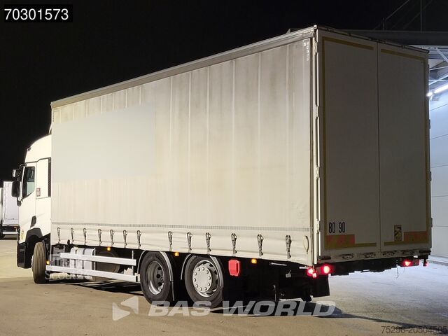 Przesuwana plandeka Renault T 480 6X2 Curtainsides Lift + steering axle Aut...