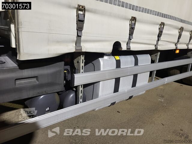 Przesuwana plandeka Renault T 480 6X2 Curtainsides Lift + steering axle Aut...