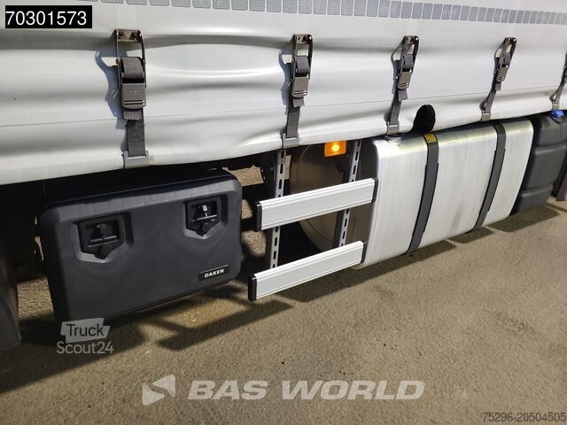 Przesuwana plandeka Renault T 480 6X2 Curtainsides Lift + steering axle Aut...