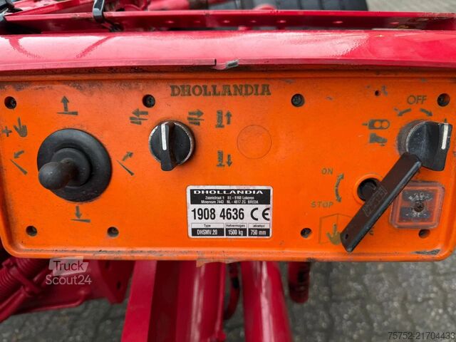 Chassis with cab DAF XF 480 SSC Super Space Retarder NL Truck