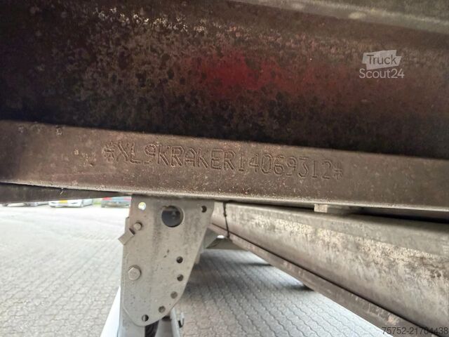 Moving floor Kraker 92m3 Cargo Floor GMP, Top condition