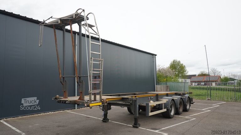 Konteinerių vežimas Burg BURG Adr container transport trailer