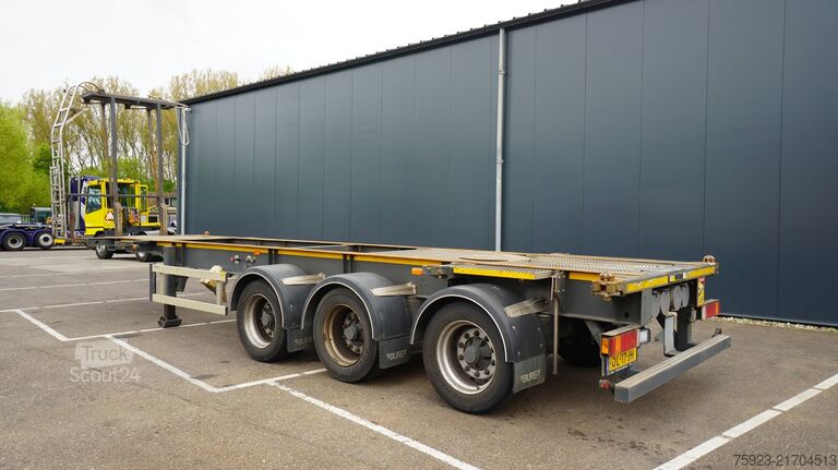 Konteinerių vežimas Burg BURG Adr container transport trailer