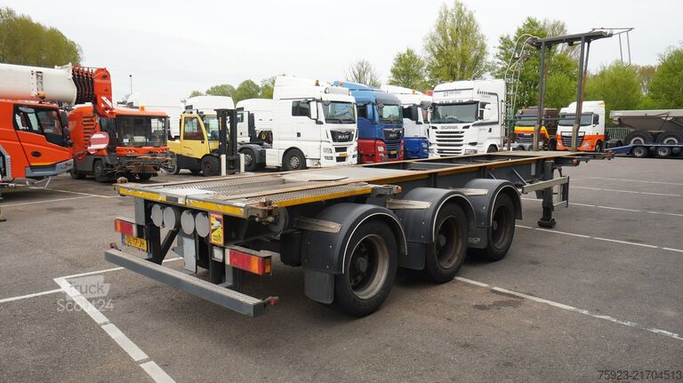 Konteinerių vežimas Burg BURG Adr container transport trailer