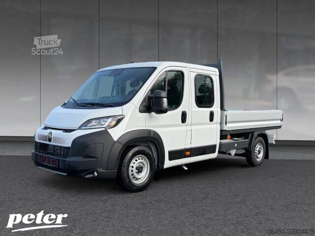 Dubbele cabine bestelwagen Citroën Jumper Pritsche DoKa 180 L3 +Allwetter+AHZV+SHZ+