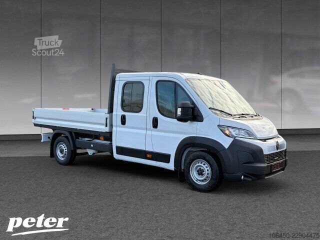 Dubbele cabine bestelwagen Citroën Jumper Pritsche DoKa 180 L3 +Allwetter+AHZV+SHZ+