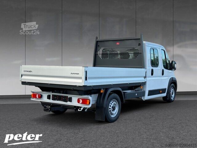 Dubbele cabine bestelwagen Citroën Jumper Pritsche DoKa 180 L3 +Allwetter+AHZV+SHZ+