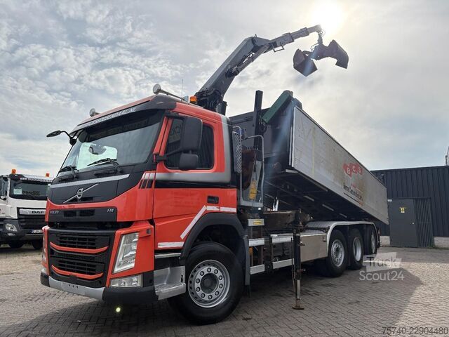Kanca kol sistemi Volvo FM 420 + HMF 1643 Z2---2X EXT. + REMOTE + TIPPE...