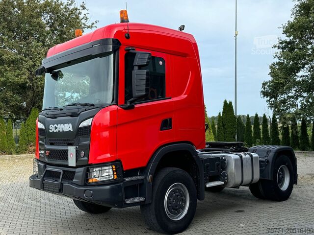 Scania G450 XT 4x4 EURO6 CIĄGNIK SIODŁOWY Z HYDRAULIKĄ WYWROTU Scania G450 XT 4x4 EURO6 CIĄGNIK SIODŁOWY Z HYDRAULIKĄ...