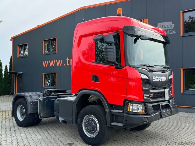 Scania G450 XT 4x4 EURO6 CIĄGNIK SIODŁOWY Z HYDRAULIKĄ WYWROTU Scania G450 XT 4x4 EURO6 CIĄGNIK SIODŁOWY Z HYDRAULIKĄ...