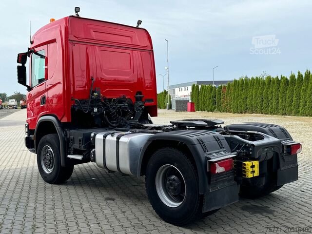 Scania G450 XT 4x4 EURO6 CIĄGNIK SIODŁOWY Z HYDRAULIKĄ WYWROTU Scania G450 XT 4x4 EURO6 CIĄGNIK SIODŁOWY Z HYDRAULIKĄ...