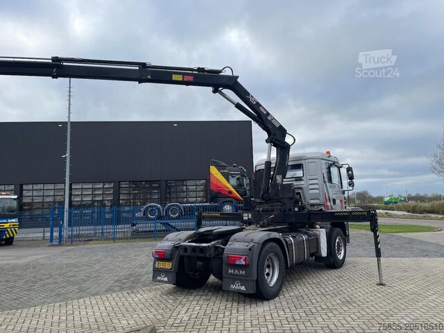 Standard-SZM MAN TGA 18.310 Hiab 166 E-3 HIDUO Crane-Kran + Remo...
