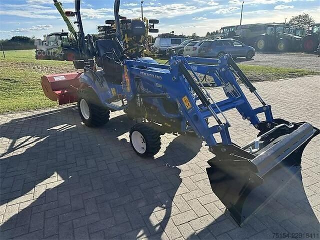 Tractor New Holland Boomer 25 C + Sauerburger UMN 1400