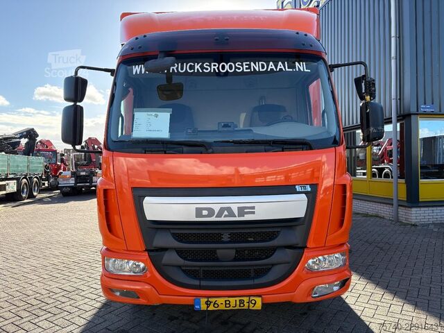 Gesloten bak DAF LF 210 + LOADLIFT + 12 TON + BOX 7,10 METER + S...