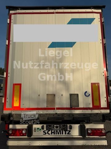 Auflieger mit Pritsche & Plane SCHMITZ CARGOBULL SCB*S3T*Lift*TÜV*SP*Palettenkasten