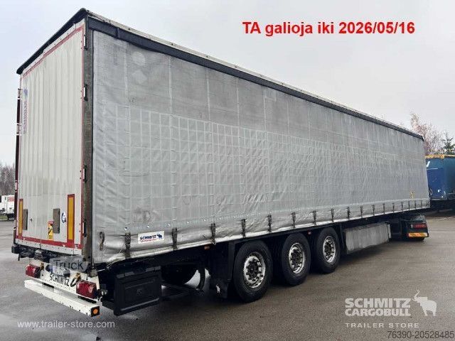 Öppen semitrailer med kapell Schmitz Cargobull Semitrailer Curtainsider Standard